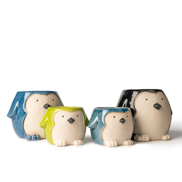 Керамические подсвечники в форме пингвина: очаровательное и уютное искусство света и тени