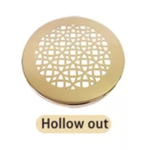 Полая оловянная крышка банки свеча