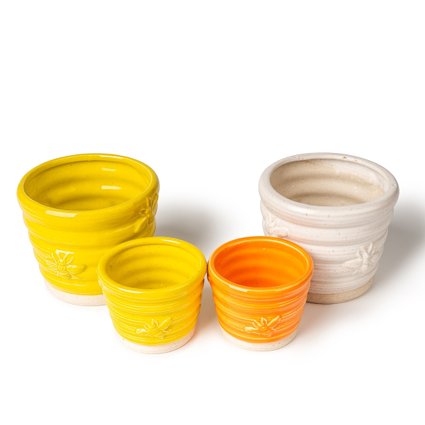 Beeswax Ceramic Candle Jar