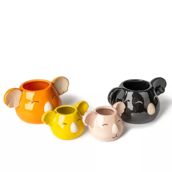 Керамические подсвечники в форме коалы